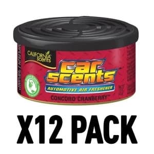 Concord Cranberry (Pack Of 12) California Car Scents