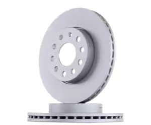 ATE Brake disc 24.0124-0258.1 Brake rotor,Brake discs VW,AUDI,SKODA,Golf VII Schragheck (5G1, BQ1, BE1, BE2),Golf VII Variant (BA5, BV5)