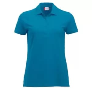 Clique Womens/Ladies Marion Polo Shirt (M) (Turquoise)