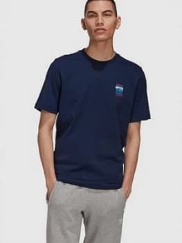 Adidas Originals Originals Adiplore 2.0 Graphic T-Shirt - Navy