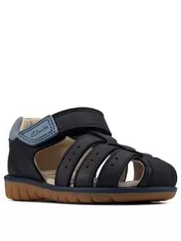 Clarks Roam Bay Toddler Sandal - Navy, Size 4 Younger