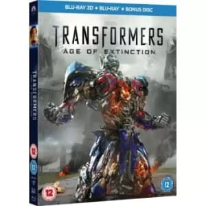 Transformers Age of Extinction Bluray 3D + Bluray + Bonus Disc