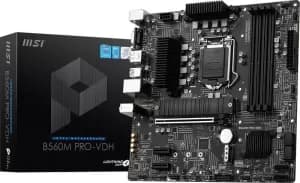 MSI B560M Pro VDH WiFi Intel Socket LGA1200 H5 Motherboard