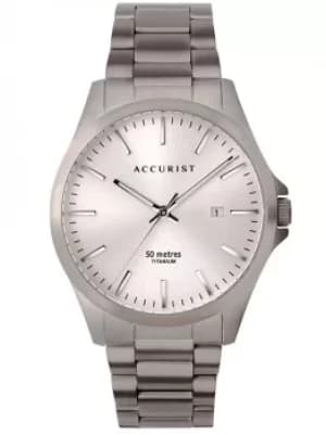 Accurist Mens Titanium Bracelet Watch 7308