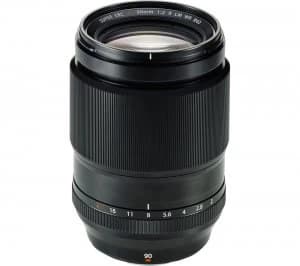 Fujifilm Fujinon XF 90 mm f-2 R LM WR Telephoto Prime Lens