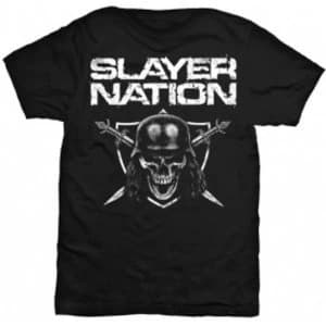 Slayer Slayer Nation Mens Black T Shirt: Small