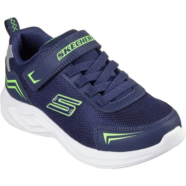 Skechers Boys Mazematics Strap On Stretch Comfy Trainers UK Size 12.5 (EU 31)