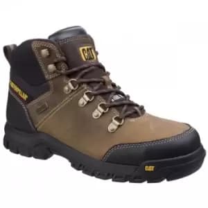 Caterpillar Mens CAT Framework S3 Safety Leather Boots (10 UK) (Seal Brown) - Seal Brown