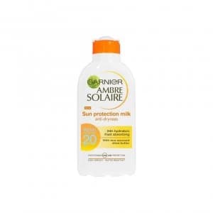 Garnier Ambre Solaire Sun Protection Milk Anti-Dryness Medium Protection SPF20 200ml Lotion