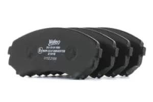VALEO Brake pad set FIRST 301518 Brake pads,Brake pad set, disc brake MAZDA,MITSUBISHI,E-Serie Kastenwagen (SR2),121 I (DA),GRANDIS (NA_W)