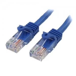 25ft Cat5e Blue Snagless RJ45 UTP Cable