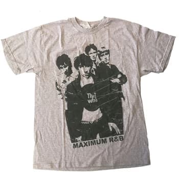 The Who - Maximum R&B Unisex Large T-Shirt - Grey