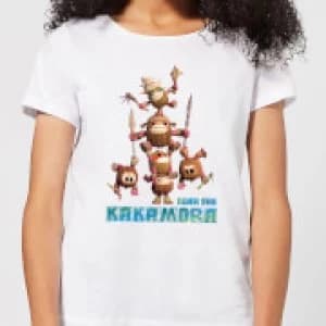 Moana Fear The Kakamora Womens T-Shirt - White - 3XL