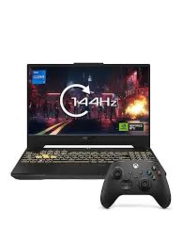 ASUS TUF FX507VV-LP148W# RTX 4060# Intel Core i7 16GB RAM 512GB fast SSD storage 15.6" Gaming Laptop - With Black Wireless Xbox Cont FX507VV-LP148W/K