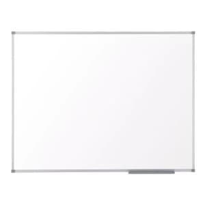 Nobo Classic Steel 1800 x 1200mm Whiteboard with Painted Steel Surface Aluminium Trim and FIxing Kit
