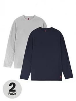 U.S. Polo Assn. U.S Polo Assn 2 Pack Long Sleeve Lounge T-Shirt