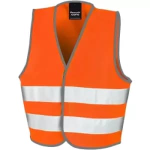 Result Childrens/Kids Hi-Vis Vest (4-6 Years) (Fluorescent Orange) - Fluorescent Orange