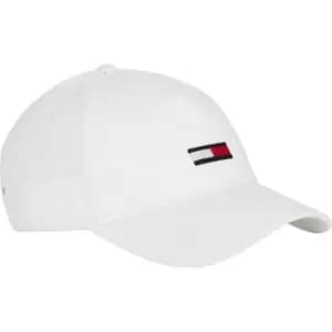Tommy Jeans Embroidered Flag Cap - White