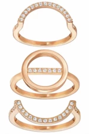 Ladies Swarovski Jewellery Flash Ring Set Size 52 Jewellery