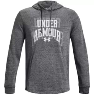 Under Armour Rival Terry Graphic Hoodie - Grey