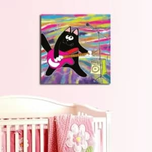 4545CO-5 Multicolor Decorative Canvas Painting