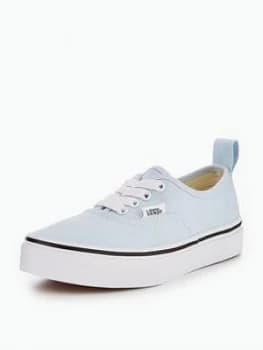 Vans Uy Authentic Elastic Lace Childrens Trainer Blue Size 1