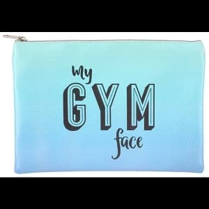My Gym Face.. Medium Pouch