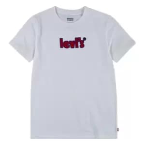 Levis Levis Poster Tee Junior Boys - White
