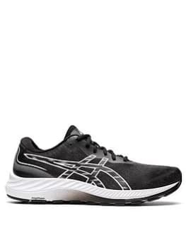 Asics Gel-Excite 9 - Black//Grey/White, Black/Grey/White, Size 11, Men