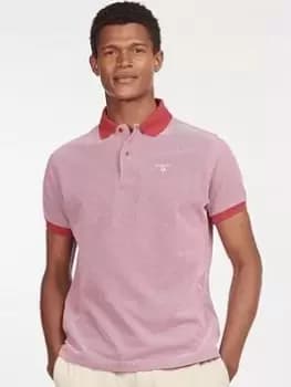 Barbour Sports Polo Shirt - Berry Size XL, Men