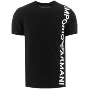Emporio Armani Loungewear Black Crew Neck T-Shirt
