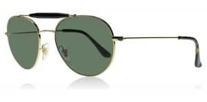 Ray-Ban RB3540 Sunglasses Gold / Tortoise RB3540 53mm