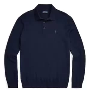 Polo Ralph Lauren Polo Ralph Lauren Placket Polo Shirt Mens - Blue
