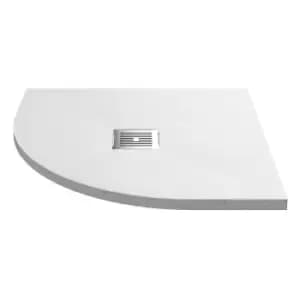 Hudson Reed Slimline Quad Shower Tray 800 x 800mm - White