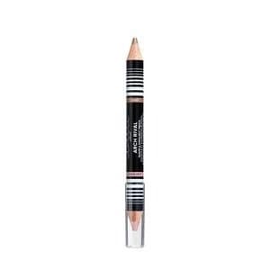 Lottie London Arch Rival - Brow Pencil and Highlight Duo Light Brown