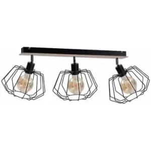 Keter Soho Ceiling Spotlight Bar Wood, 65cm, 3x E27