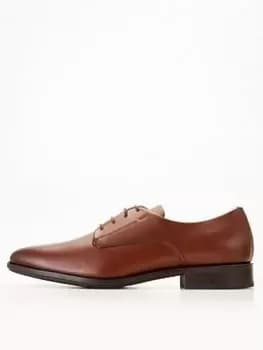 BOSS Colby_derb_lt_n Shoe, Brown, Size 10, Men