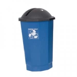 Slingsby VFM Black Blue Recycling Paper Bank