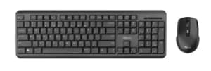 Trust TKM-350 keyboard Mouse included RF Wireless QWERTZ German Black