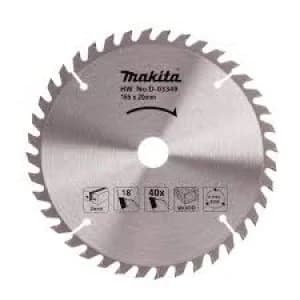 Makita Standard Wood Cutting Saw Blade 165mm 40T 20mm