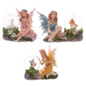 Glitter Flower Fairy Waterball Ornament (1 Random)