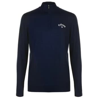 Callaway Zip Sweater Mens - Blue
