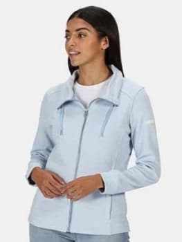 Regatta Olena Fz Fleece Jacket, Blue, Size 8, Women