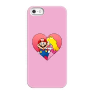 Nintendo Super Mario Peach Kiss Phone Case - iPhone 5/5s - Snap Case - Gloss