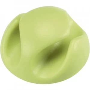 Cable mount Self adhesive Green 558358