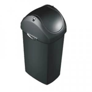 Slingsby Plastic Bin Swing Lid 40L Grey 376201