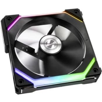 Lian Li Lian Li UNI FAN SL120 RGB PWM Luefter, schwarz - 120 mm PC fan Black, RGB (W x H x D) 122.8 x 25 x 122.4 mm