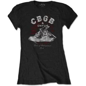 CBGB - Converse Womens Large T-Shirt - Black