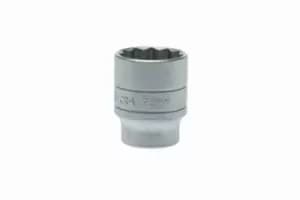 Teng Tools 25mm Socket With 1/2 in Drive, Length 40 mm