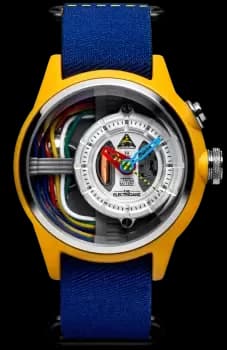 Electricianz Watch Nylon Cable Z 42mm Blue Nato